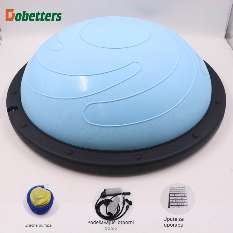 Yoga lopta Dubaite – PVC, 6,2 kg, prilagodljiva za jogu i pilates