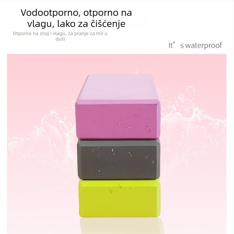 Joga blok EVA visoke gustoće za odrasle i djecu