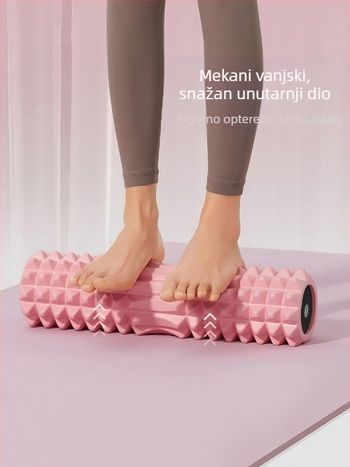 Joga valjak EVA – polumjesečev oblik, EVA materijal, za masažu i fitness