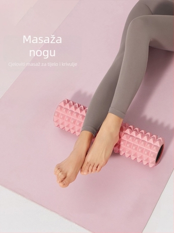Joga valjak EVA – polumjesečev oblik, EVA materijal, za masažu i fitness