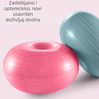 Pilates Donut joga lopta, ABS materijal, marka Drugo, podrijetlo Drugo