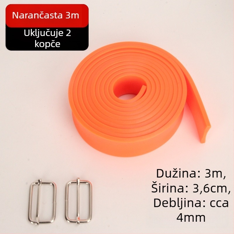 Far Wave Elastični Napinjač Za Trening - Elastična Traka, S Dvije Kopče, 1 Kom
