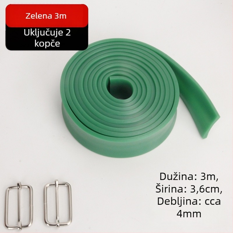 Far Wave Elastični Napinjač Za Trening - Elastična Traka, S Dvije Kopče, 1 Kom