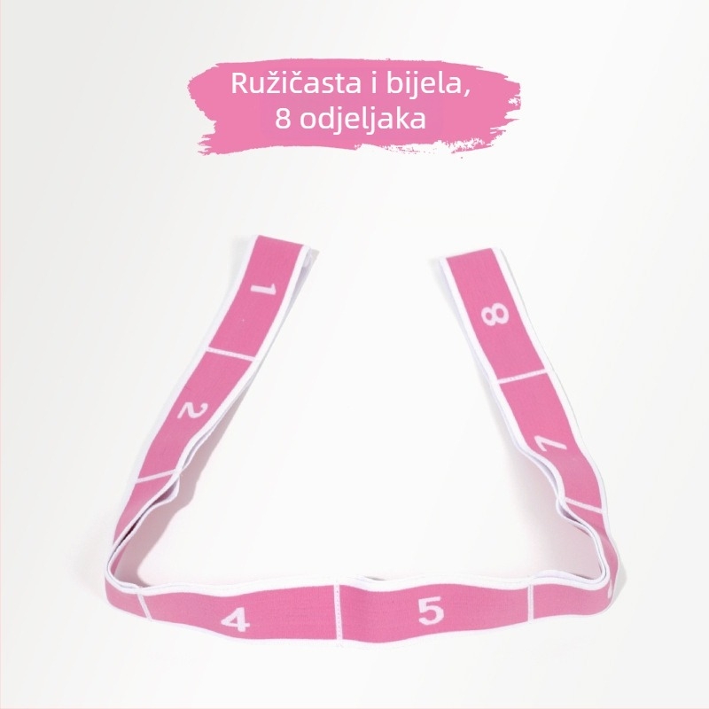 Elastična traka za istezanje joge – poliester-pamuk; jednofarbna; Značka: Art Color Ribbon; Kategorija: pomagala za jogu; Primjene: fitness oprema, zdravstvena masaža, fitnes ljepota