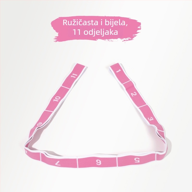 Elastična traka za istezanje joge – poliester-pamuk; jednofarbna; Značka: Art Color Ribbon; Kategorija: pomagala za jogu; Primjene: fitness oprema, zdravstvena masaža, fitnes ljepota