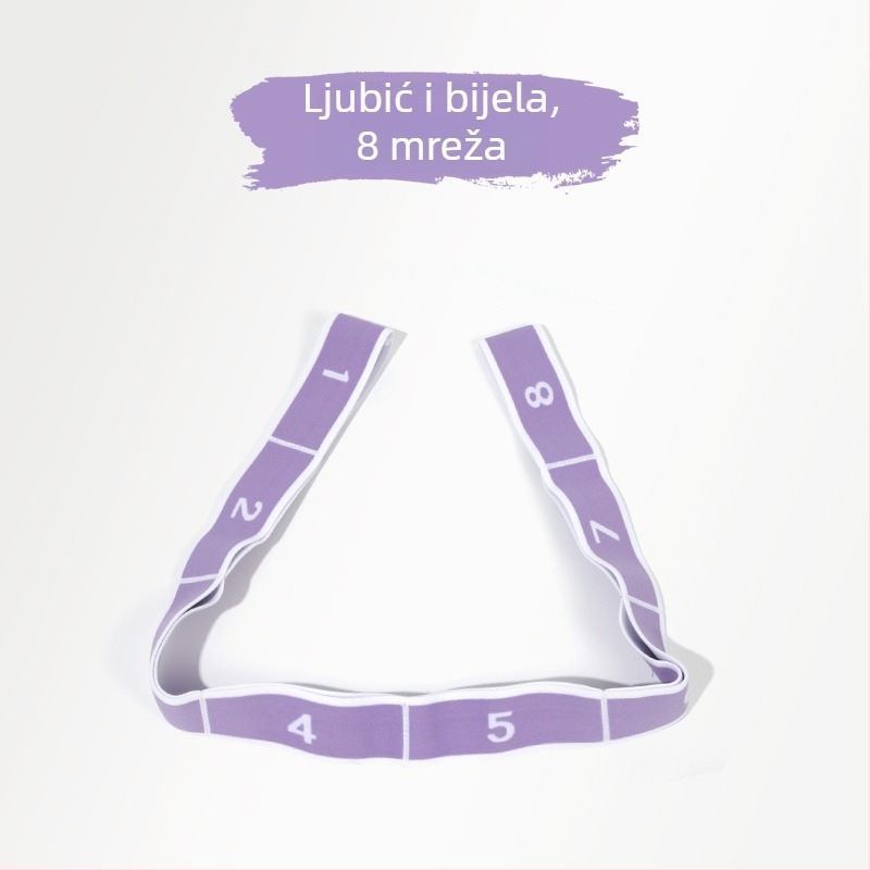 Elastična traka za istezanje joge – poliester-pamuk; jednofarbna; Značka: Art Color Ribbon; Kategorija: pomagala za jogu; Primjene: fitness oprema, zdravstvena masaža, fitnes ljepota