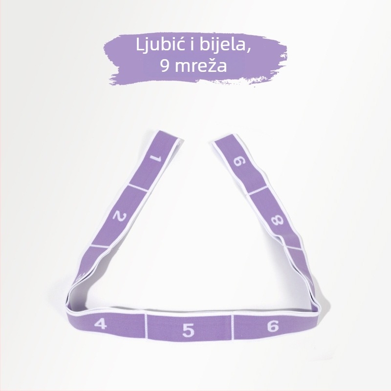 Elastična traka za istezanje joge – poliester-pamuk; jednofarbna; Značka: Art Color Ribbon; Kategorija: pomagala za jogu; Primjene: fitness oprema, zdravstvena masaža, fitnes ljepota