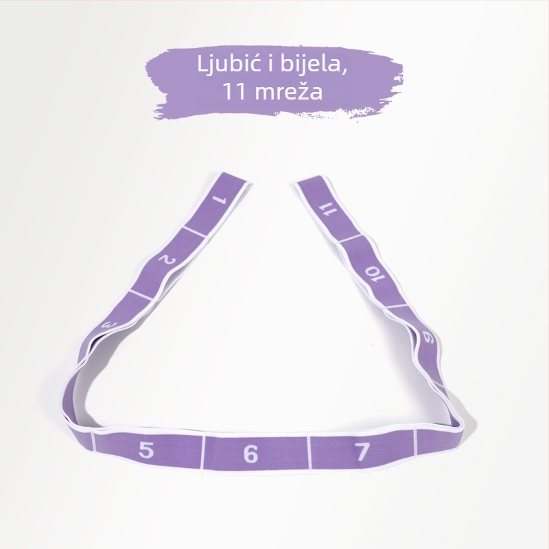 Elastična traka za istezanje joge – poliester-pamuk; jednofarbna; Značka: Art Color Ribbon; Kategorija: pomagala za jogu; Primjene: fitness oprema, zdravstvena masaža, fitnes ljepota