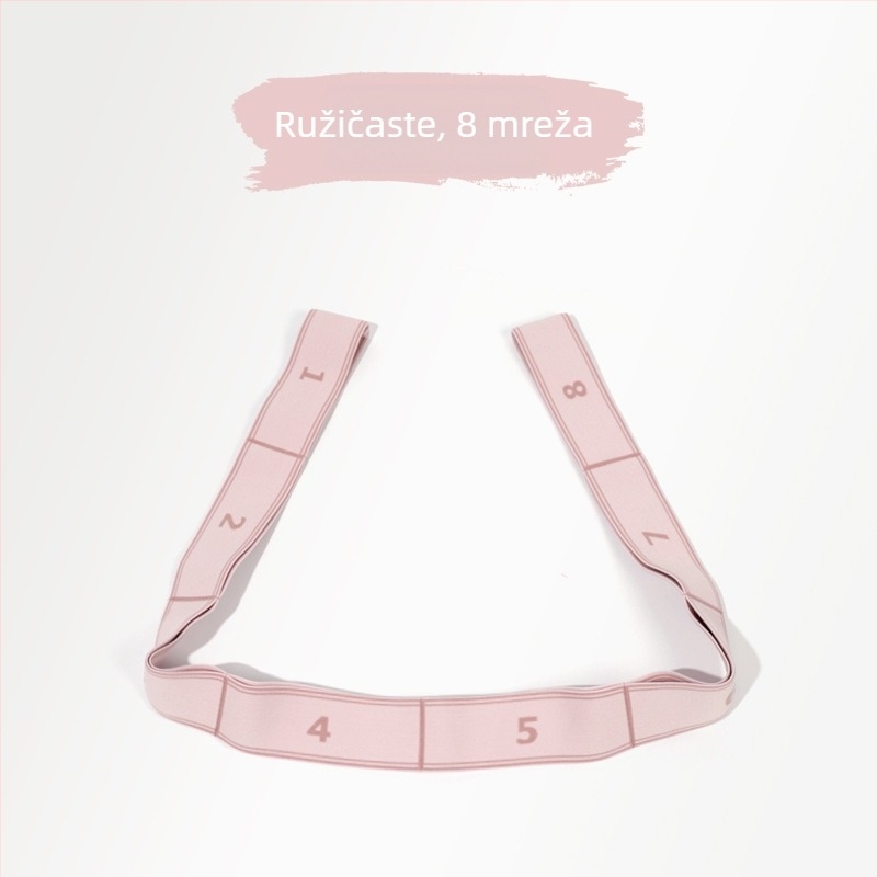Elastična traka za istezanje joge – poliester-pamuk; jednofarbna; Značka: Art Color Ribbon; Kategorija: pomagala za jogu; Primjene: fitness oprema, zdravstvena masaža, fitnes ljepota