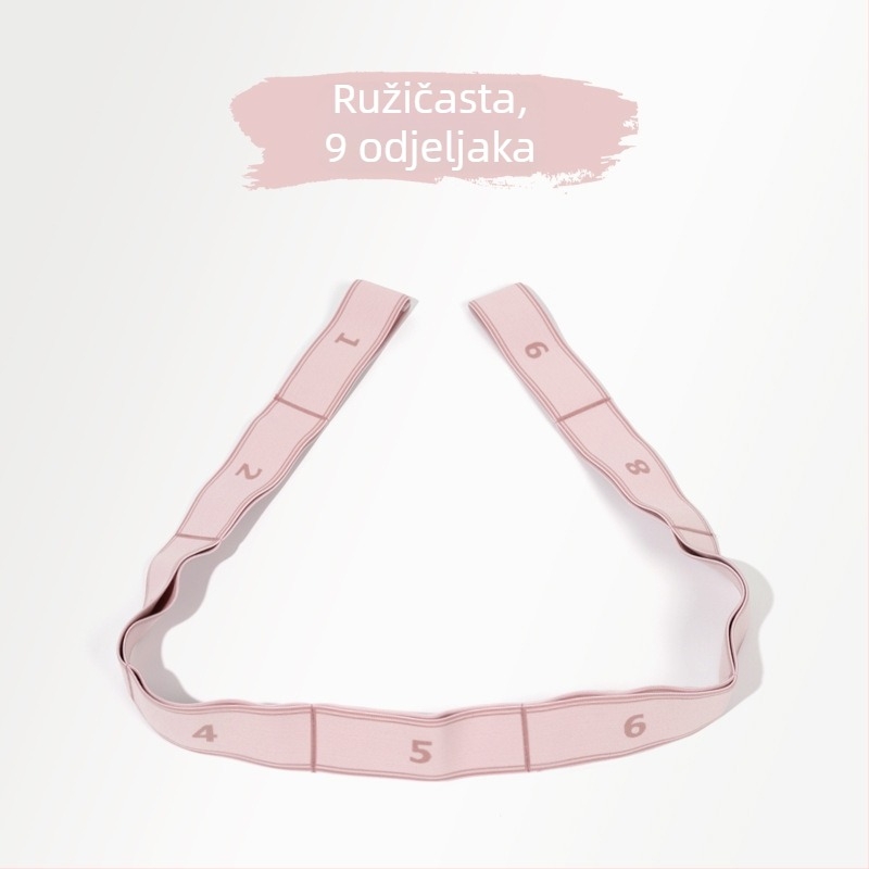 Elastična traka za istezanje joge – poliester-pamuk; jednofarbna; Značka: Art Color Ribbon; Kategorija: pomagala za jogu; Primjene: fitness oprema, zdravstvena masaža, fitnes ljepota
