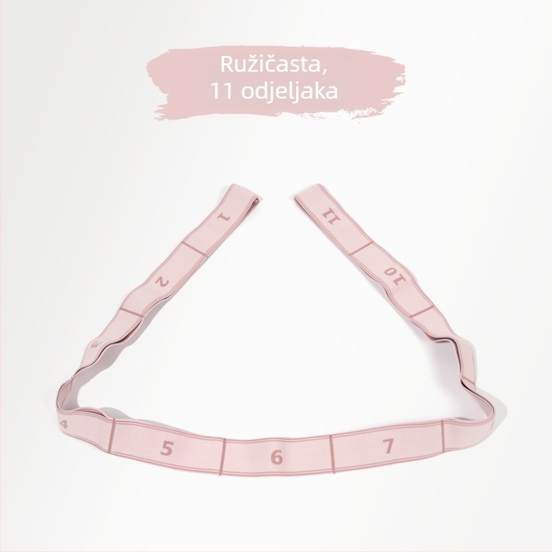Elastična traka za istezanje joge – poliester-pamuk; jednofarbna; Značka: Art Color Ribbon; Kategorija: pomagala za jogu; Primjene: fitness oprema, zdravstvena masaža, fitnes ljepota