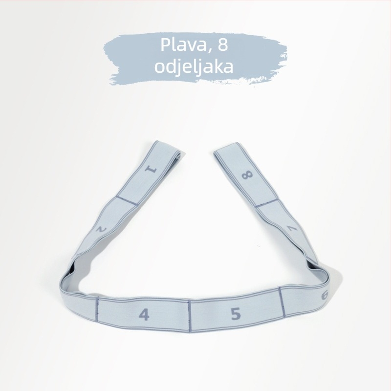 Elastična traka za istezanje joge – poliester-pamuk; jednofarbna; Značka: Art Color Ribbon; Kategorija: pomagala za jogu; Primjene: fitness oprema, zdravstvena masaža, fitnes ljepota