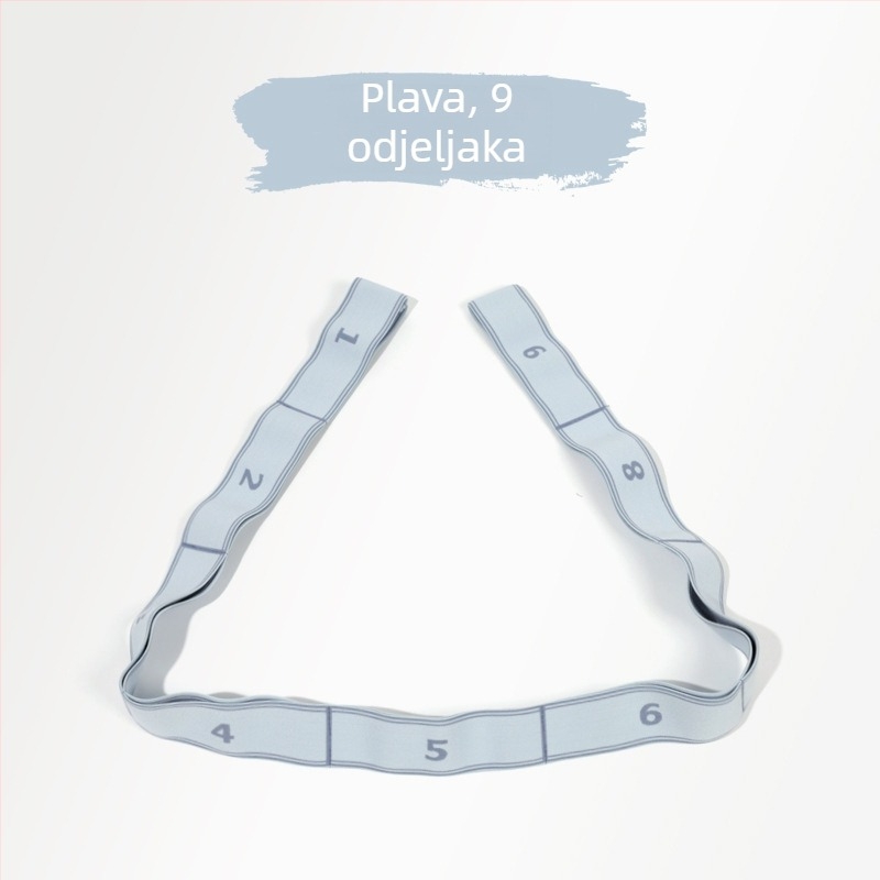 Elastična traka za istezanje joge – poliester-pamuk; jednofarbna; Značka: Art Color Ribbon; Kategorija: pomagala za jogu; Primjene: fitness oprema, zdravstvena masaža, fitnes ljepota