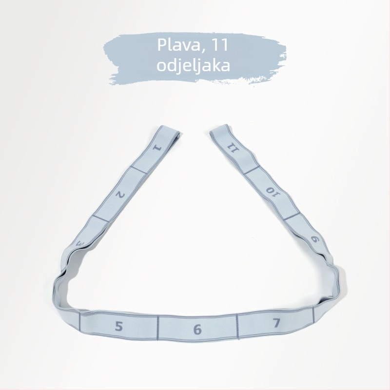 Elastična traka za istezanje joge – poliester-pamuk; jednofarbna; Značka: Art Color Ribbon; Kategorija: pomagala za jogu; Primjene: fitness oprema, zdravstvena masaža, fitnes ljepota