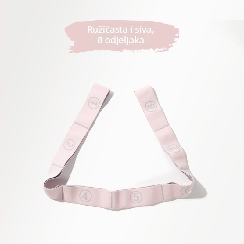 Elastična traka za istezanje joge – poliester-pamuk; jednofarbna; Značka: Art Color Ribbon; Kategorija: pomagala za jogu; Primjene: fitness oprema, zdravstvena masaža, fitnes ljepota