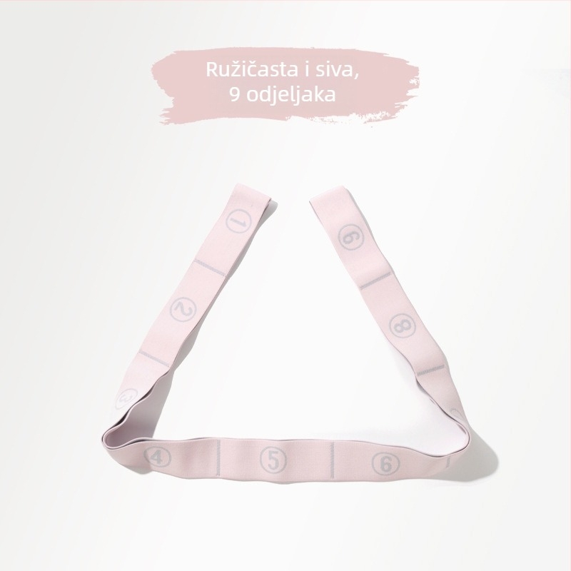 Elastična traka za istezanje joge – poliester-pamuk; jednofarbna; Značka: Art Color Ribbon; Kategorija: pomagala za jogu; Primjene: fitness oprema, zdravstvena masaža, fitnes ljepota