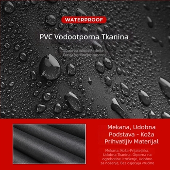 Yuduoduo PVC potpuno vodootporan kombinezon s integriranim prslukom za ribolov i plivanje; bez džepova