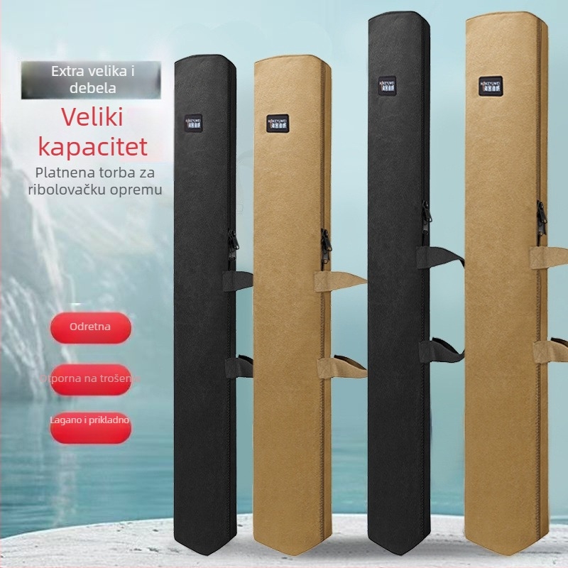 Torba za štapove za pecanje – Marka: Druga; Materijal: PVC; Vodootpornost: Ne.