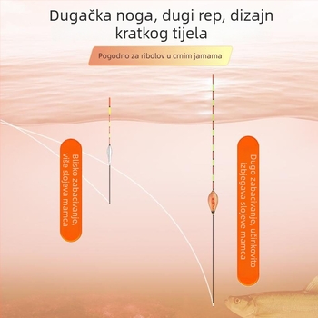 Nano plutac za drift za ledeni i plitki ribolov