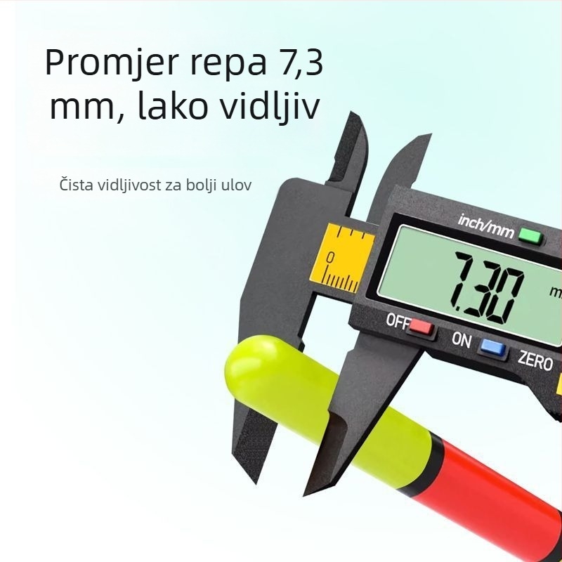 Memories Vertikalni plovak za ribolov – dugi domet bacanja, elektroničko noćno osvjetljenje, plastični