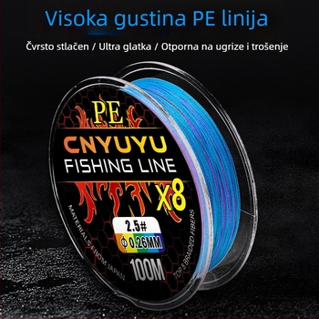 Glavna ribolovna linija – PE, 8-110 lb, Serija 8