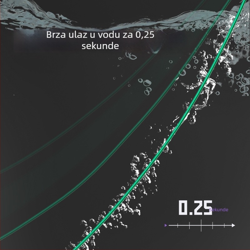 Set glavne ribolovne linije – najlon konac, duljine 4,5 m, za rezervoare i jezera