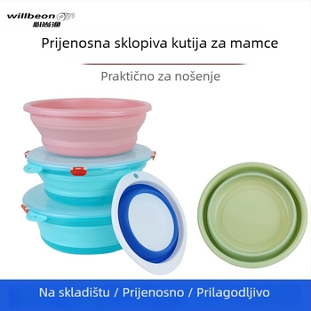 Kutija za miješanje mamaca i sklopiva posuda za žive mamce, prenosni PP kontejner, Bishangyu