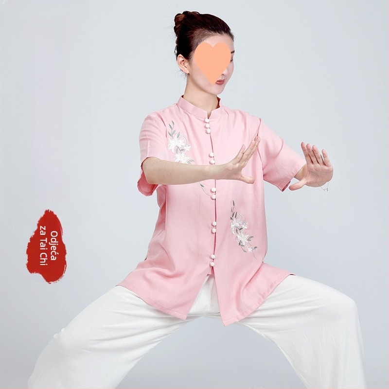 Ženska Taijiquan trenirka za vježbanje, Lycra materijal, Vinylon sastav, za Sanda, za starije osobe