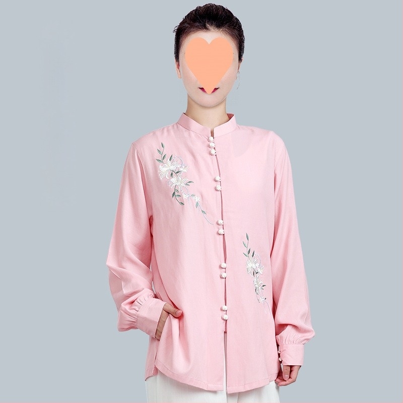 Ženska Taijiquan trenirka za vježbanje, Lycra materijal, Vinylon sastav, za Sanda, za starije osobe