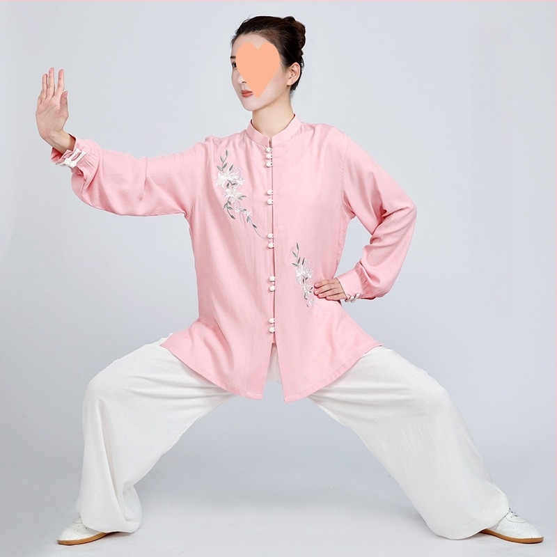 Ženska Taijiquan trenirka za vježbanje, Lycra materijal, Vinylon sastav, za Sanda, za starije osobe