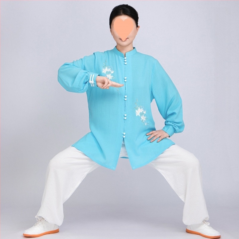 Ženska Taijiquan trenirka za vježbanje, Lycra materijal, Vinylon sastav, za Sanda, za starije osobe