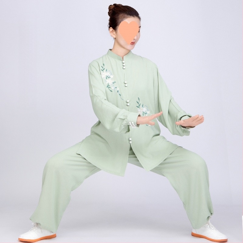 Ženska Taijiquan trenirka za vježbanje, Lycra materijal, Vinylon sastav, za Sanda, za starije osobe