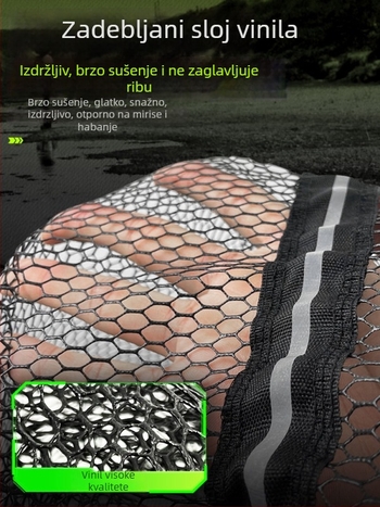 Kvadratna kutija za ribe s premazom ljepila, od aluminijske legure, za divlji ribolov