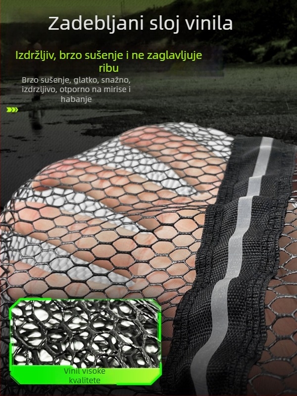 Kvadratna kutija za ribe s premazom ljepila, od aluminijske legure, za divlji ribolov
