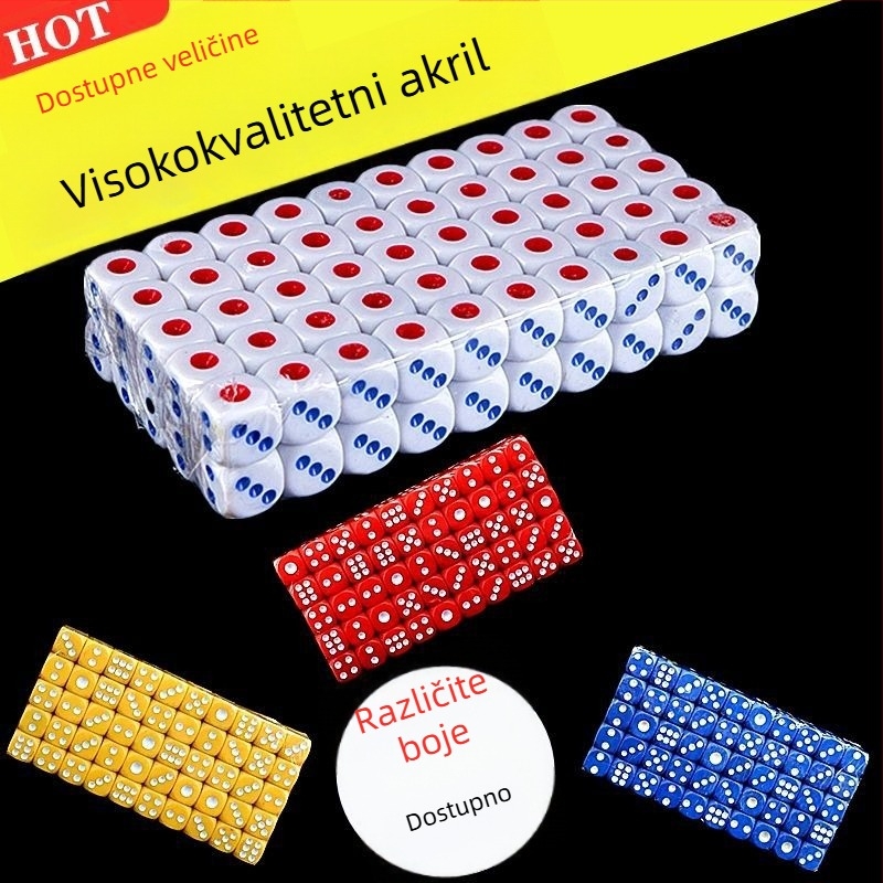 Melaminske kocke – set za bar igre, marka Nothing