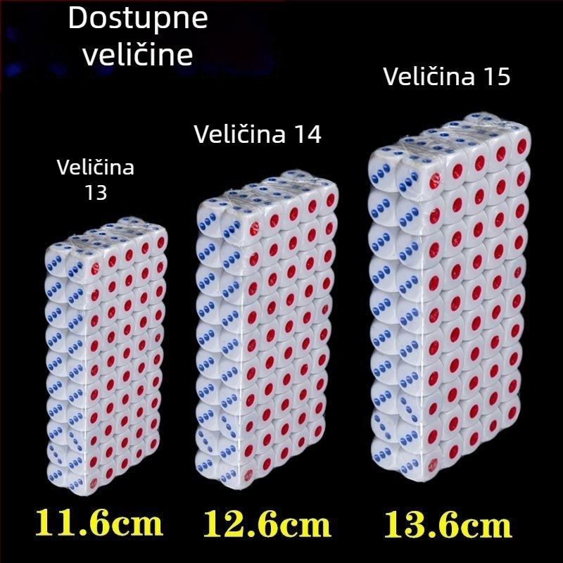 Melaminske kocke – set za bar igre, marka Nothing