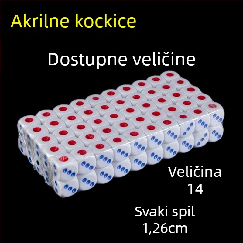 Melaminske kocke – set za bar igre, marka Nothing