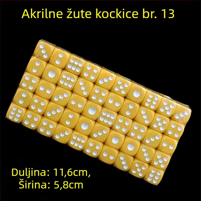 Melaminske kocke – set za bar igre, marka Nothing