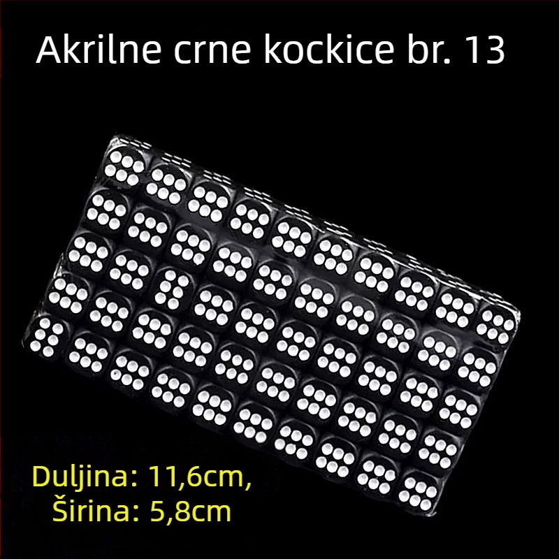 Melaminske kocke – set za bar igre, marka Nothing