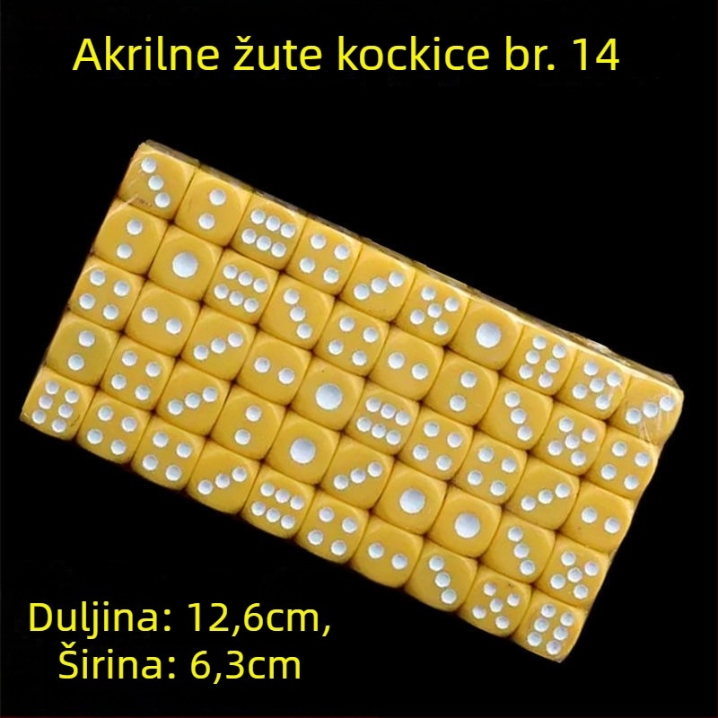 Melaminske kocke – set za bar igre, marka Nothing