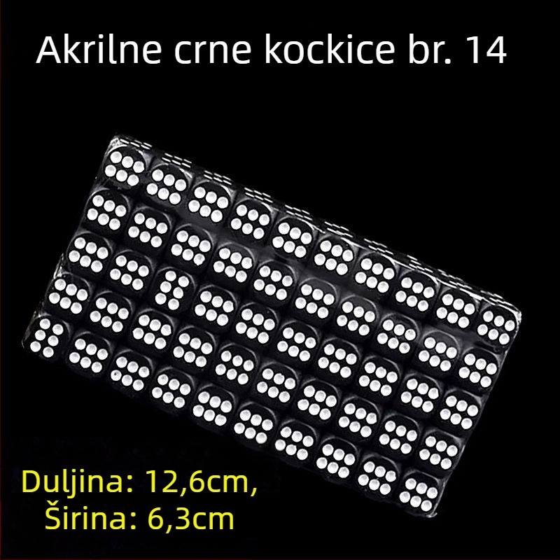 Melaminske kocke – set za bar igre, marka Nothing