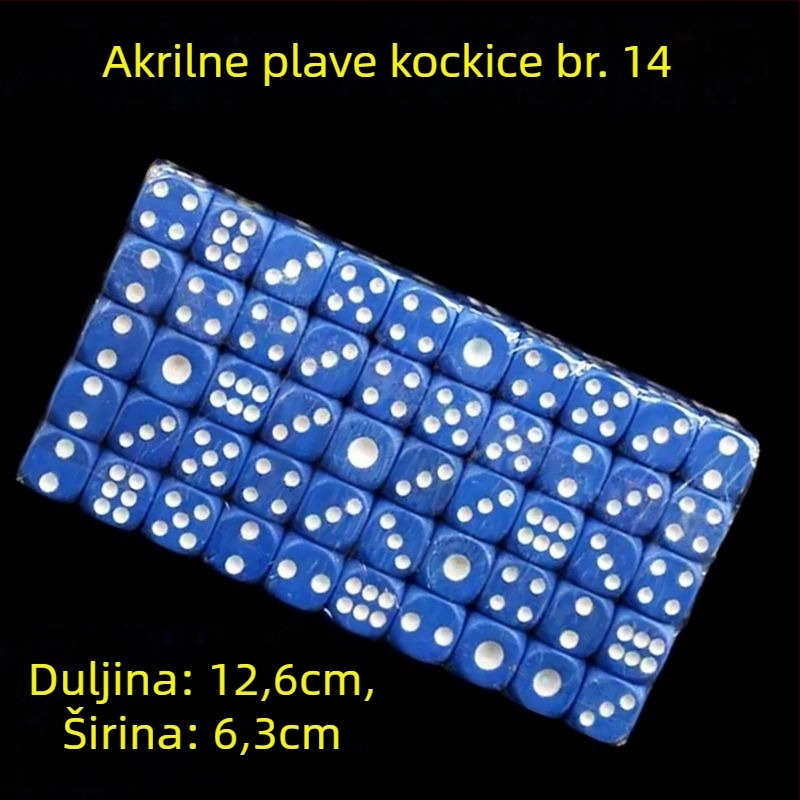 Melaminske kocke – set za bar igre, marka Nothing