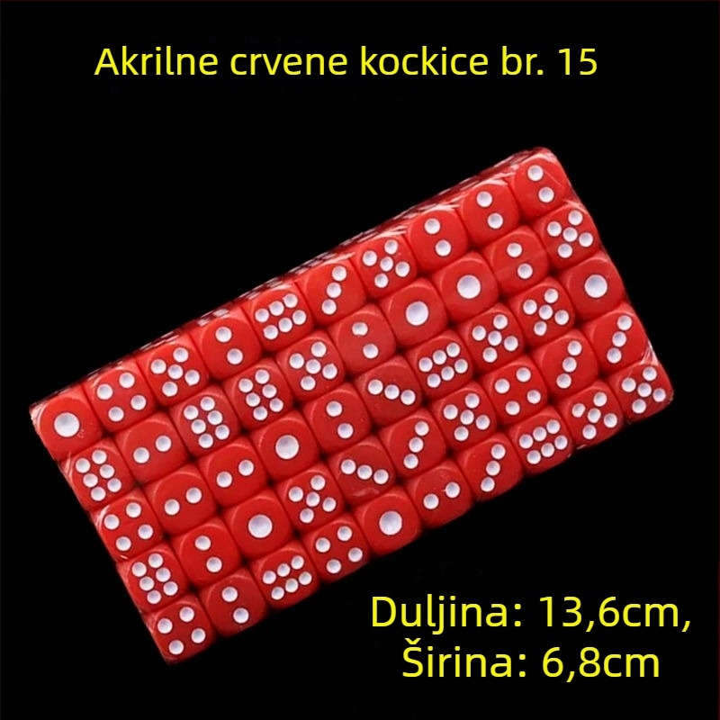 Melaminske kocke – set za bar igre, marka Nothing