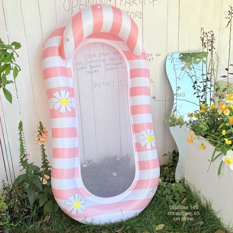 Naduvani ležaljka za bazen – PVC materijal, jednobojni uzorak, za odrasle