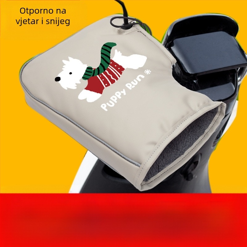 Zimske PU rukavice za biciklizam, unisex, odrasli