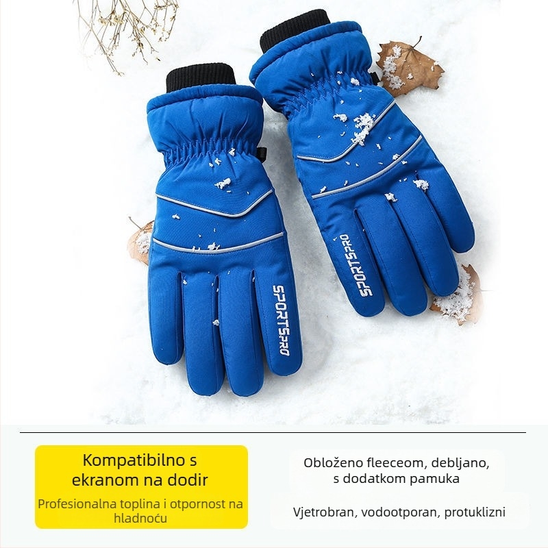 Rukavice - Skijaške rukavice (Unisex, Najlon, Univerzalna dobna skupina, Na skladištu)