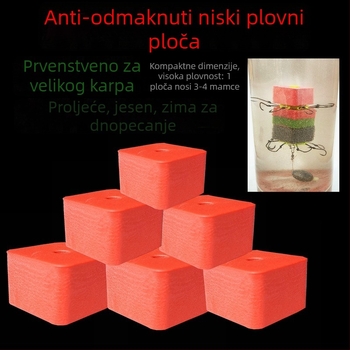 Set plutanja za ribolov: PU materijal, kvadratna plutajuća ploča, plutajuća kugla, anti-dno dizajn, za morski štap