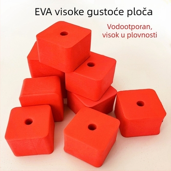Set plutanja za ribolov: PU materijal, kvadratna plutajuća ploča, plutajuća kugla, anti-dno dizajn, za morski štap