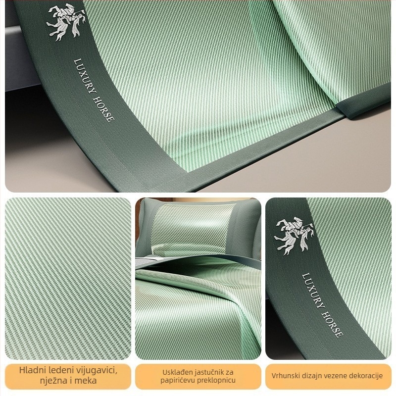 Posteljni madrac od viskoze s ice silk, moderan minimalistički stil, ice silk mat, kvalificirani proizvod
