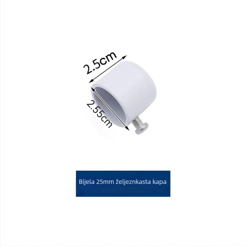 Plug za zavjesu za šipku, željezo, visići tip, moderni minimalistički stil, marka Reputation